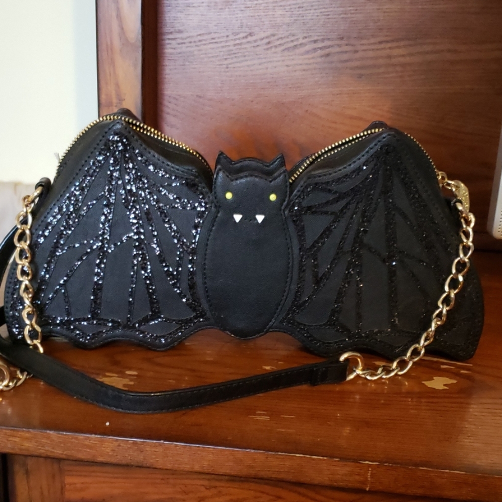 Betsey Johnson bat purse